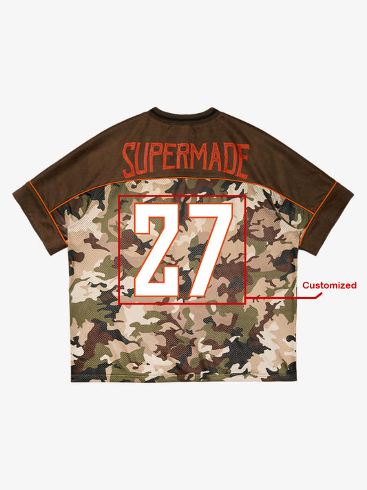 Original Camouflage Football Jersey T-Shirt - 2401 