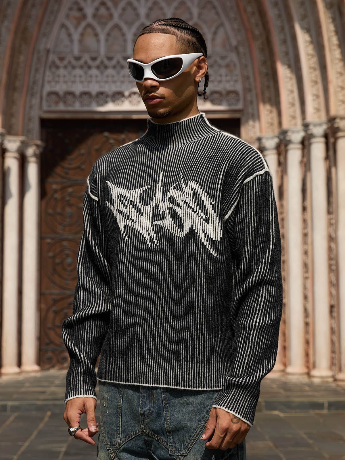 Thesupermade Double Sided Wearable Sweater - 2211 