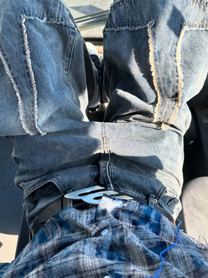 High Street Star Washed Jeans - 2150 