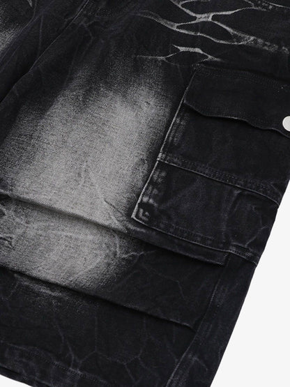 Short Sleeve Shirt & Shorts Denim Set 