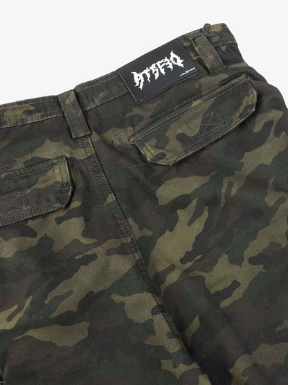 Wasteland Style Camouflage Baggy Cargo Pants - 2384 
