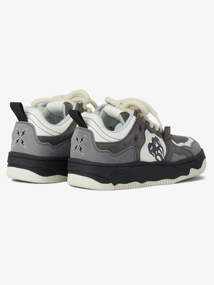 Monochrome Shadowwave Heavy-Duty Street Sneakers-1507 