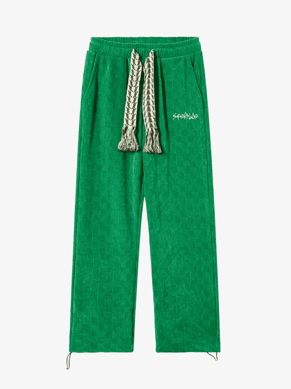 Thesupermade High Waisted Straight Cotton Sweatpants -1284 