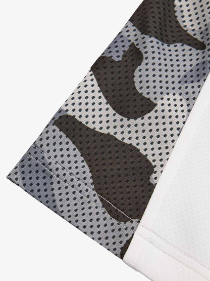 Original Camouflage Spliced Baseball T-Shirt - 2350 