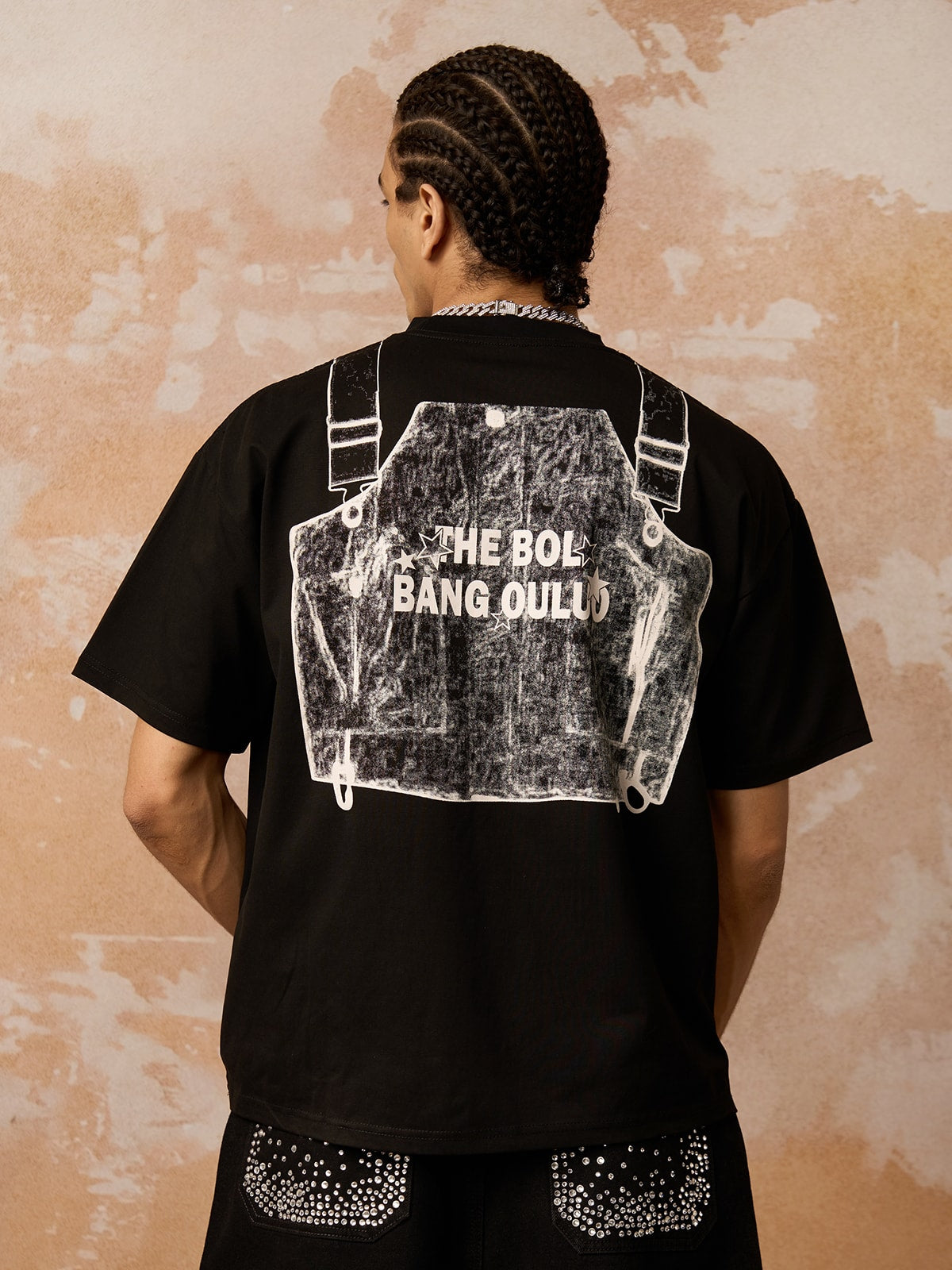 Jacket Print Graphic T-Shirt 