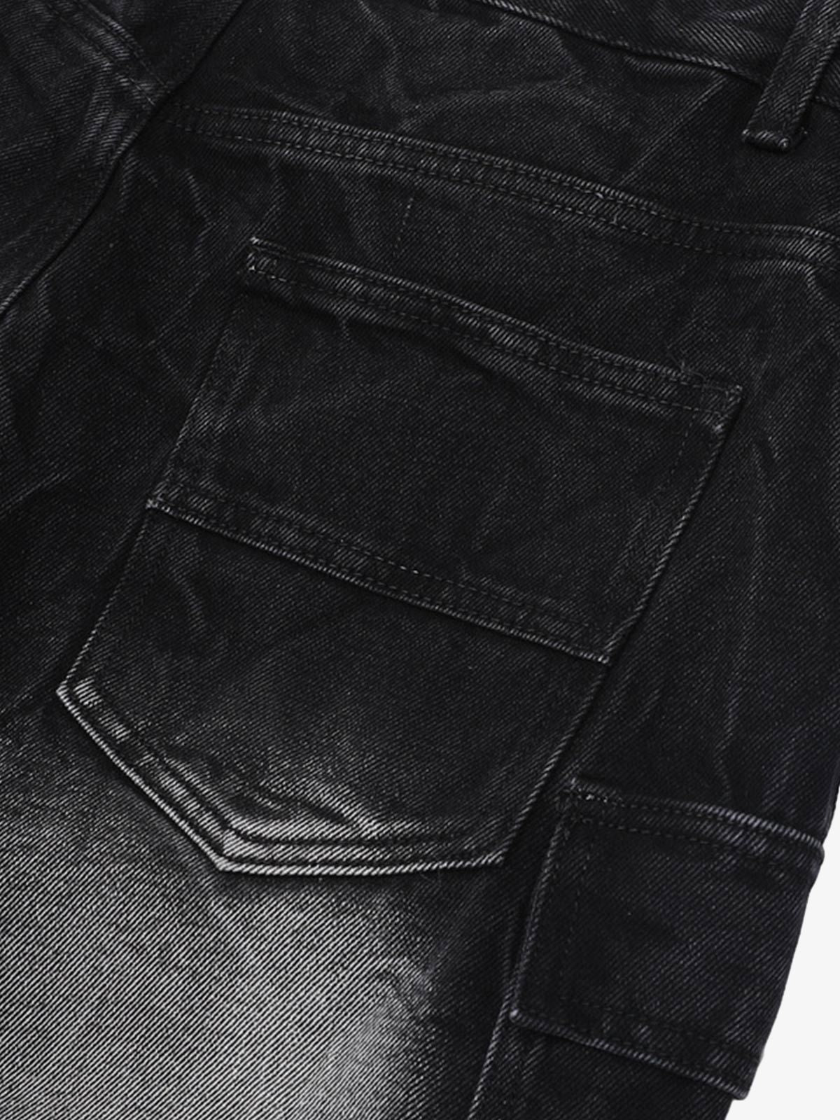 Short Sleeve Shirt & Shorts Denim Set 