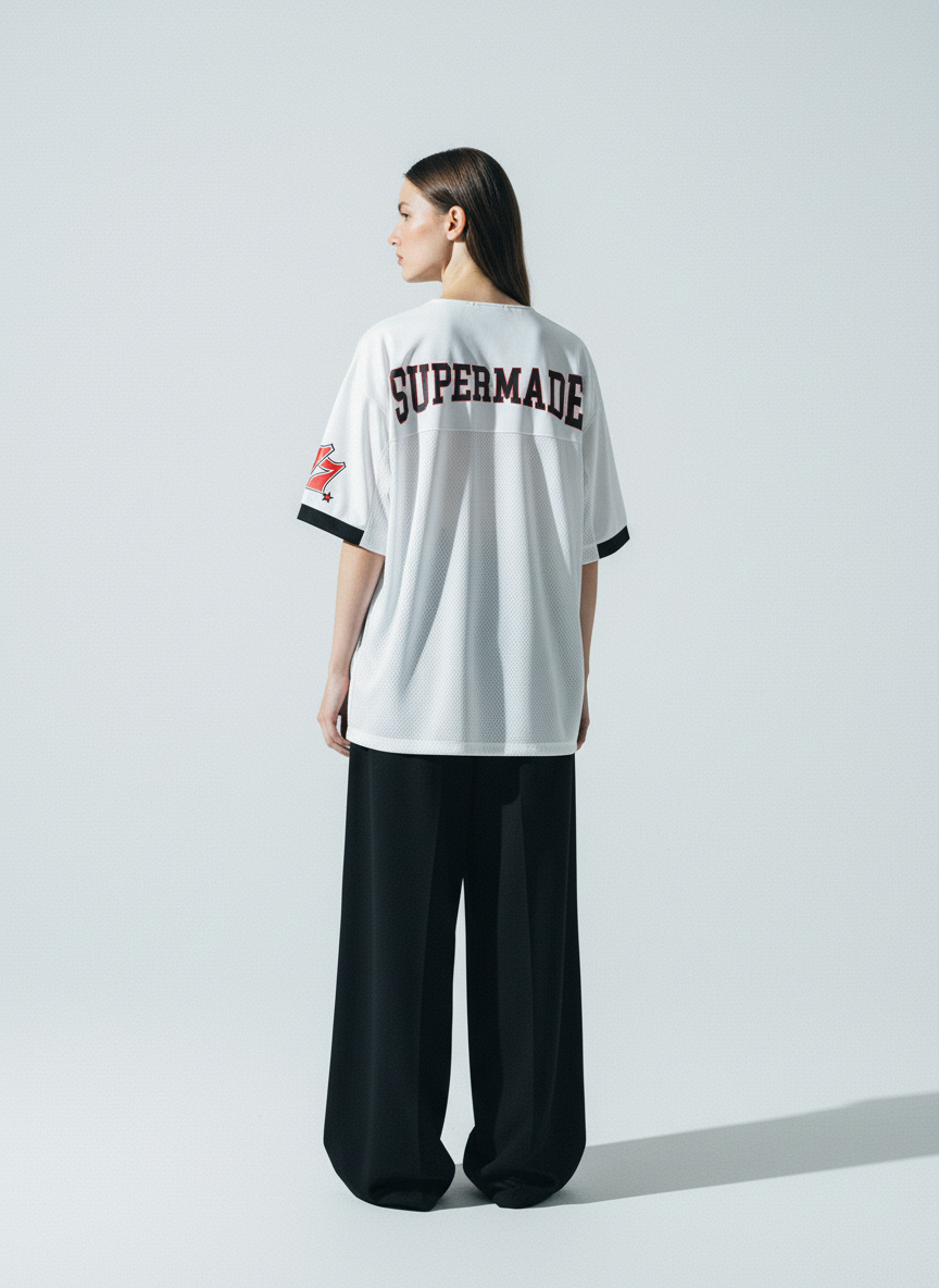 Original "SUPER 7" V-Neck Jersey T-SHIRT - 2400