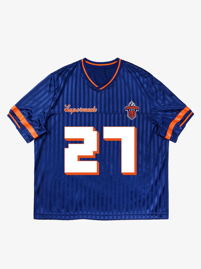 Original Striped Baseball Jersey T-Shirt - 2394 