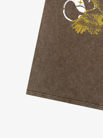 Original Distressed Eagle Graphic T-Shirt 