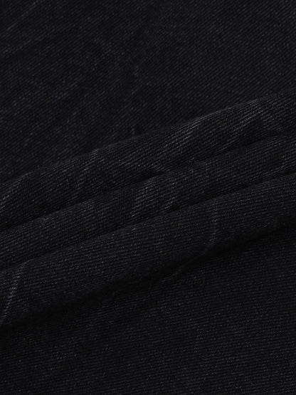 Short Sleeve Shirt & Shorts Denim Set 