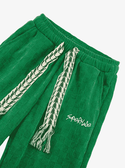 Thesupermade High Waisted Straight Cotton Sweatpants -1284 