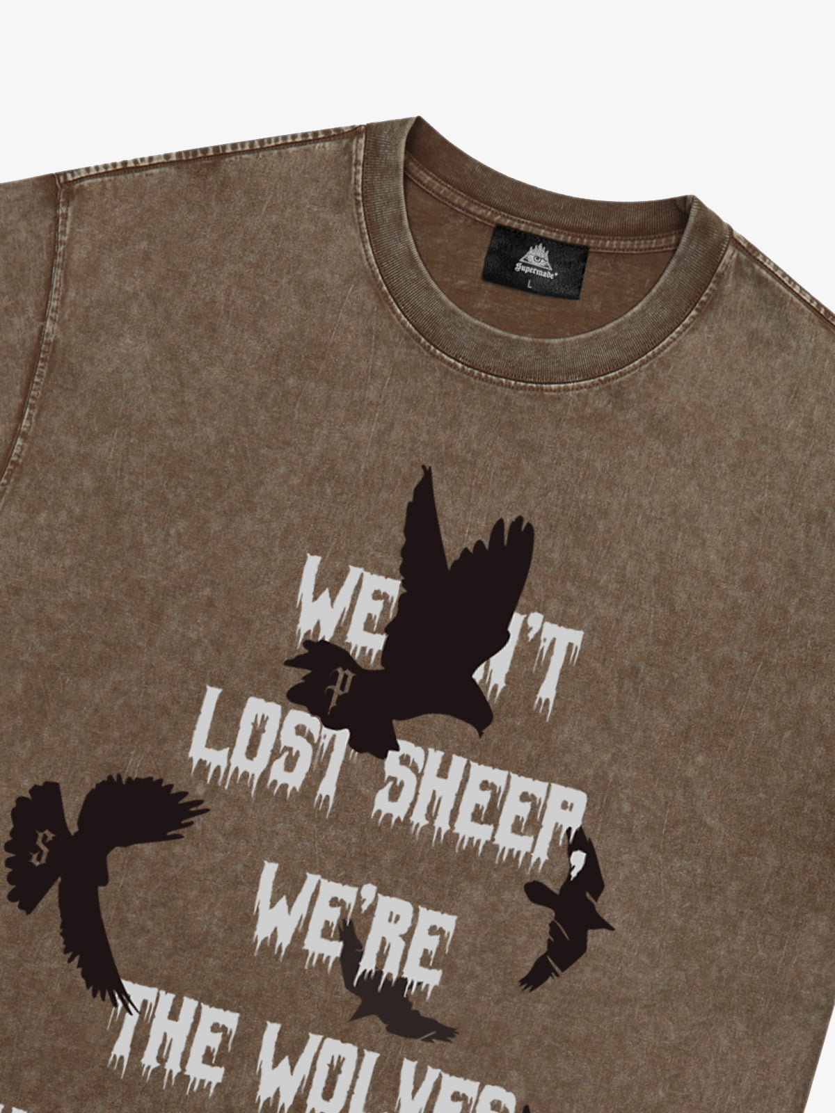 Original Saint Slogan Graphic T-Shirt 