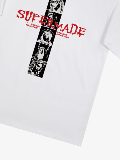 Mary Vintage-Inspired Graphic Design T-Shirt 