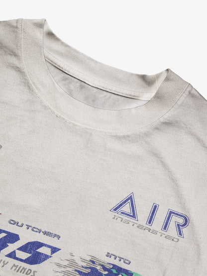 Thesupermade Washed Edge Long Sleeve T-shirt 