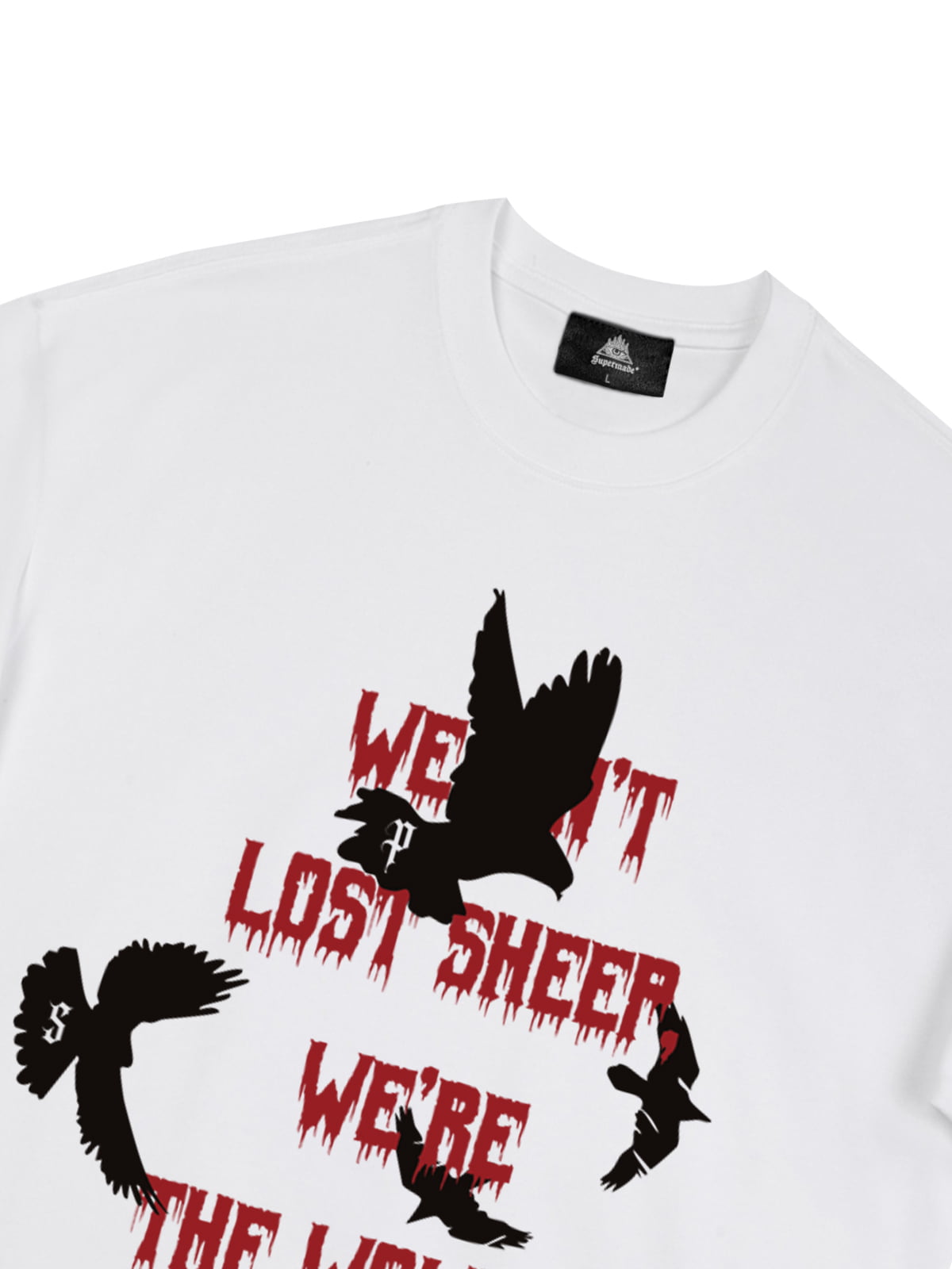 Original Saint Slogan Graphic T-Shirt 