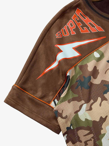 Original Camouflage Football Jersey T-Shirt - 2401 