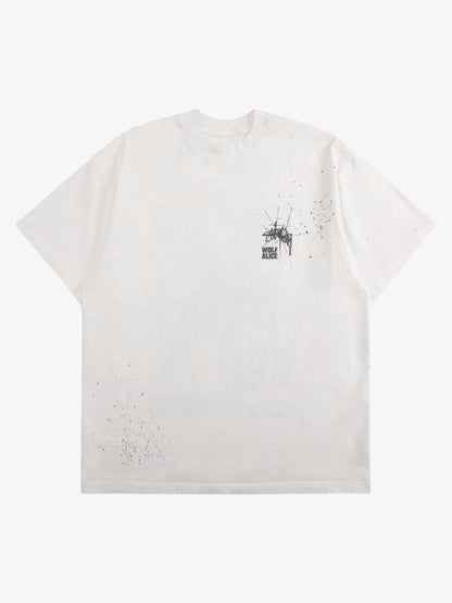 Retro Washed Printed T-shirt 