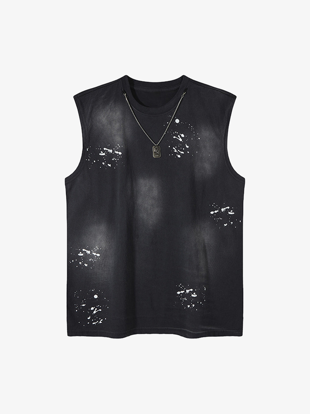 Splatter Paint Necklace Vest 
