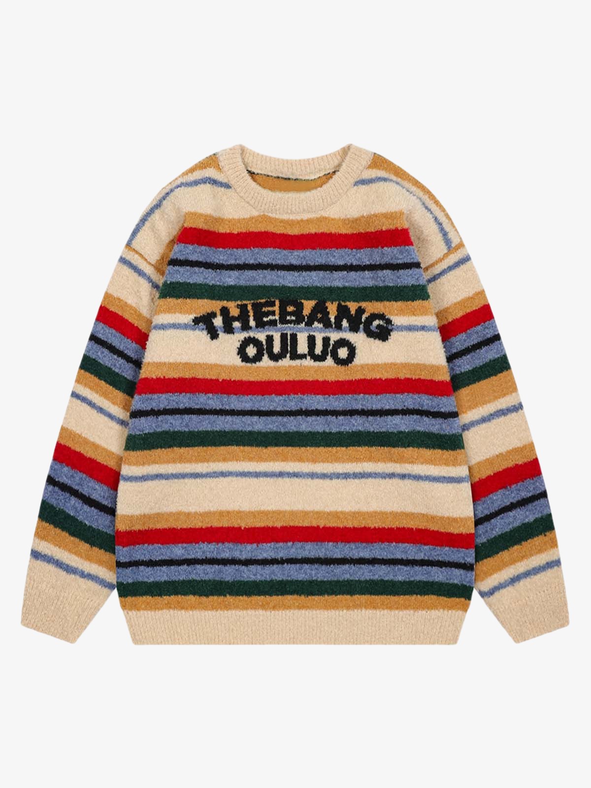 Thesupermade Vintage Striped Sweater - 2344 