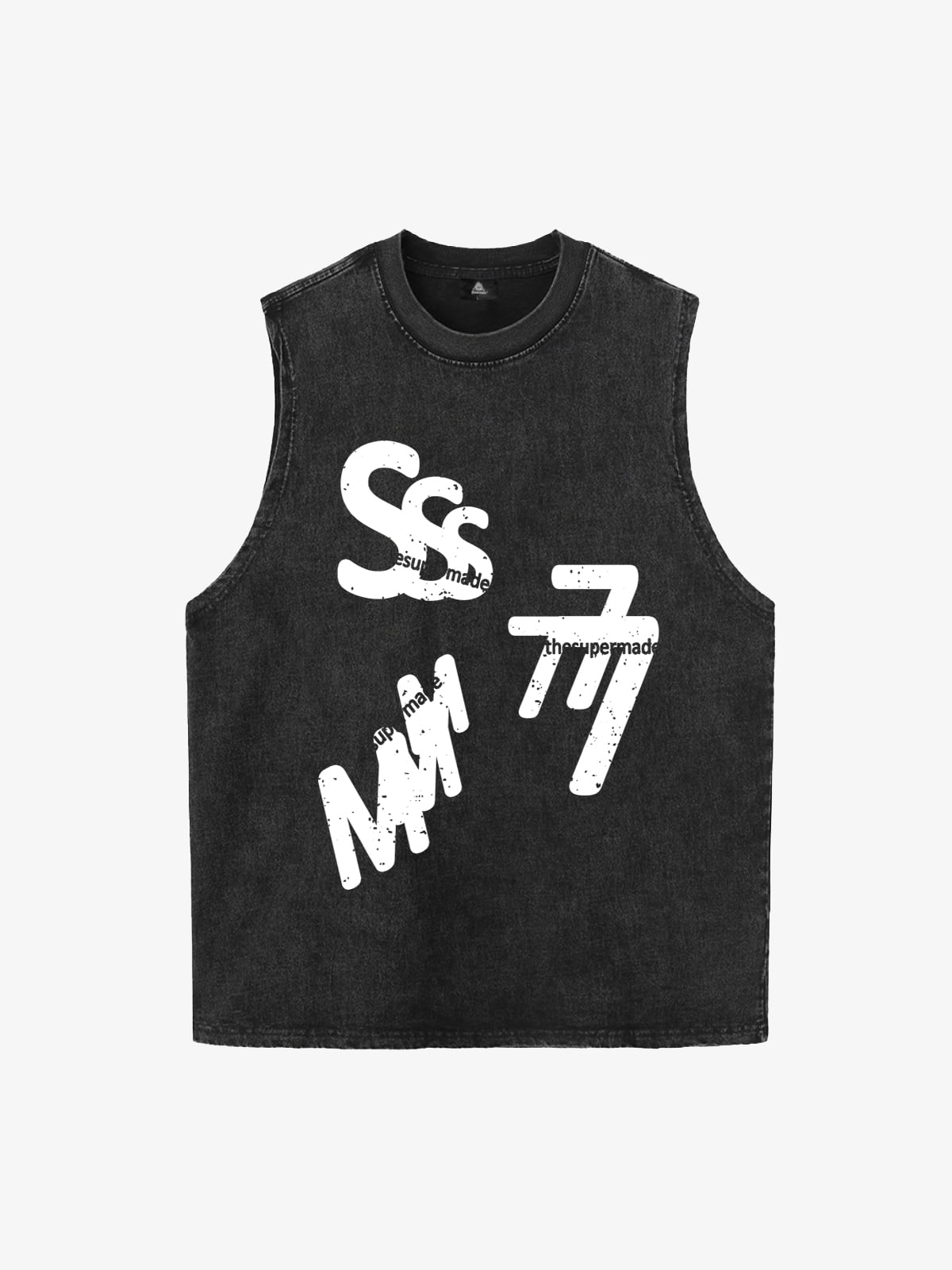 Original Letter Graphic Vest 