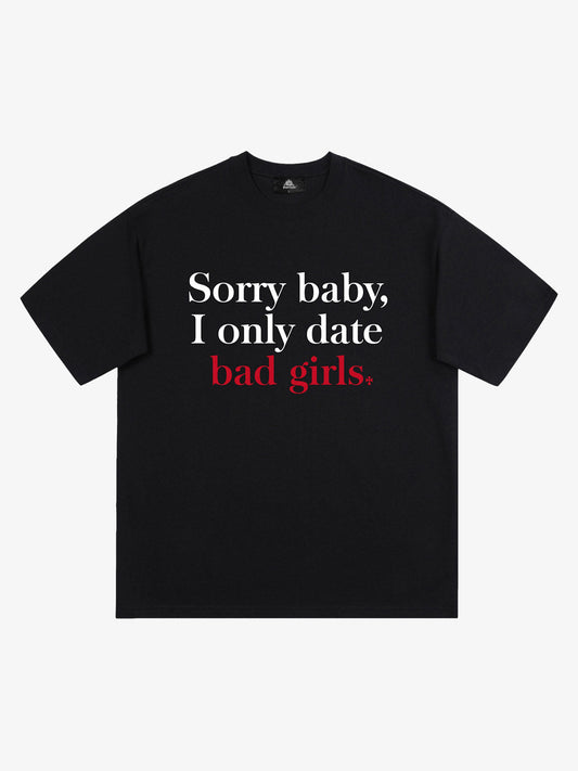 Thesupermade Fun Slogan Print T-shirt - 1799 