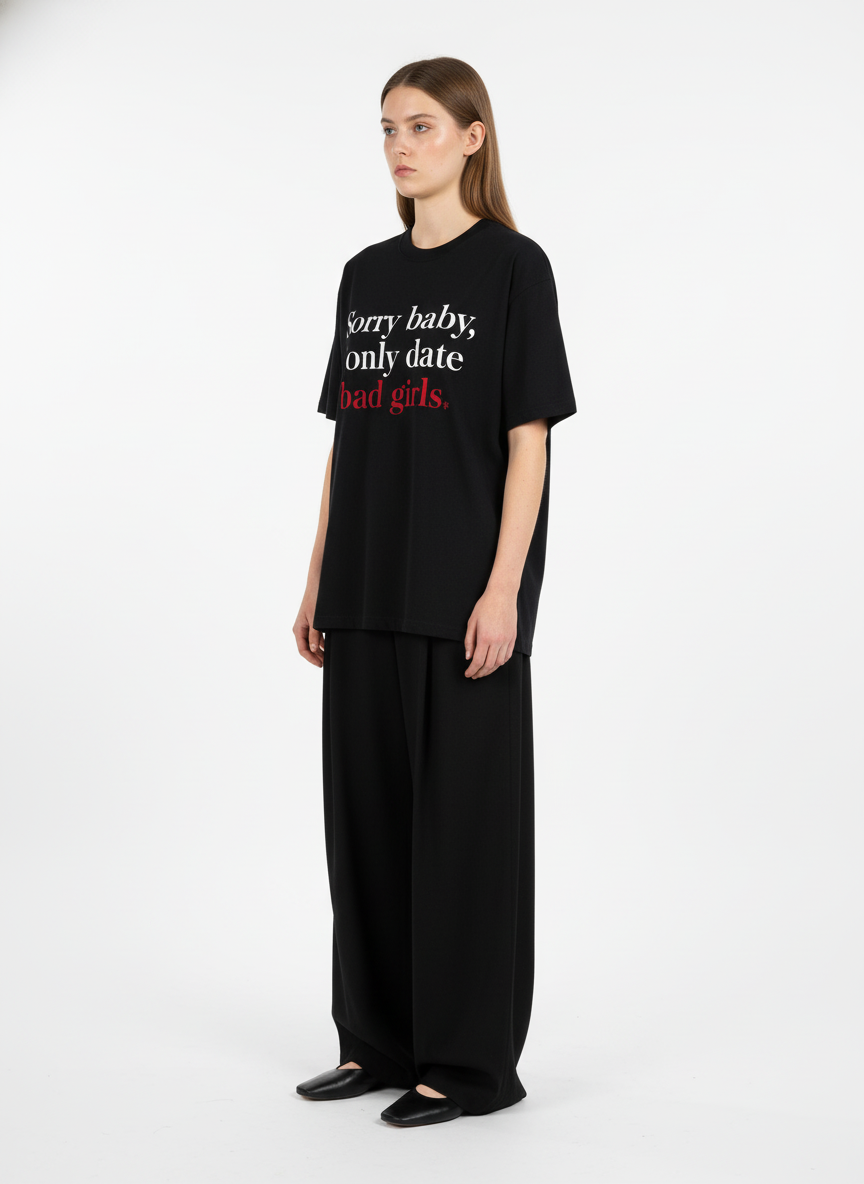 Thesupermade Fun Slogan Print T-shirt - 1799