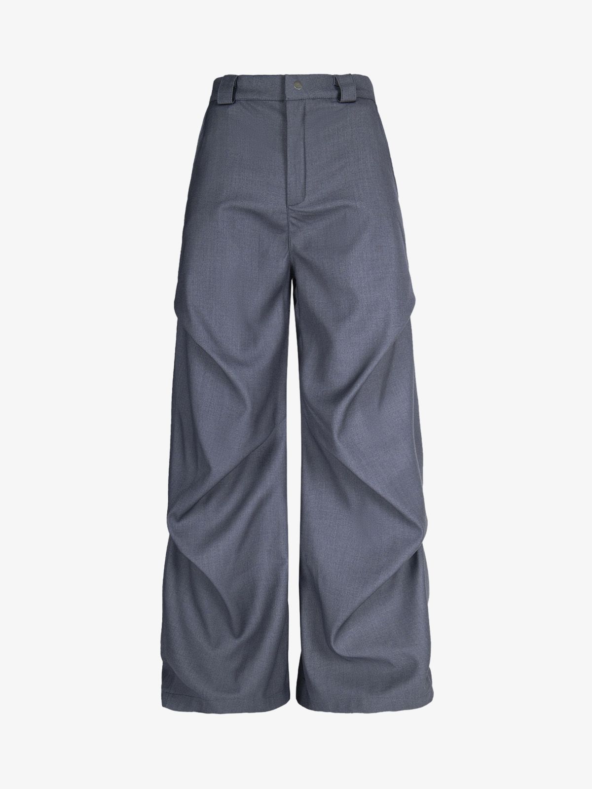 Retro Pleated Drape Cleanfit Pants 