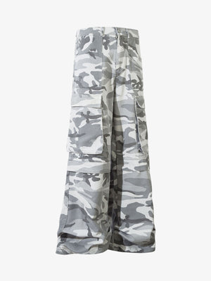 Camouflage Multi Pocket Cargo Pants - 2289 