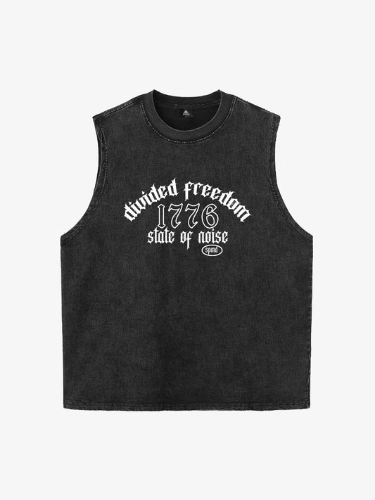 Orginal 1776 Lettering Print Vest 