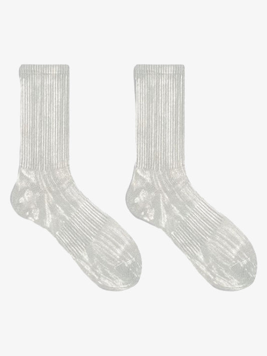 Thesupermade Workwear Distressed Tie-dyed Socks
