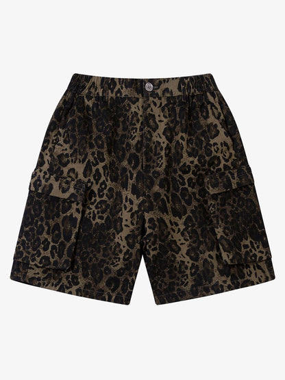Thesupermade Street Leopard Print Shorts - 2021 