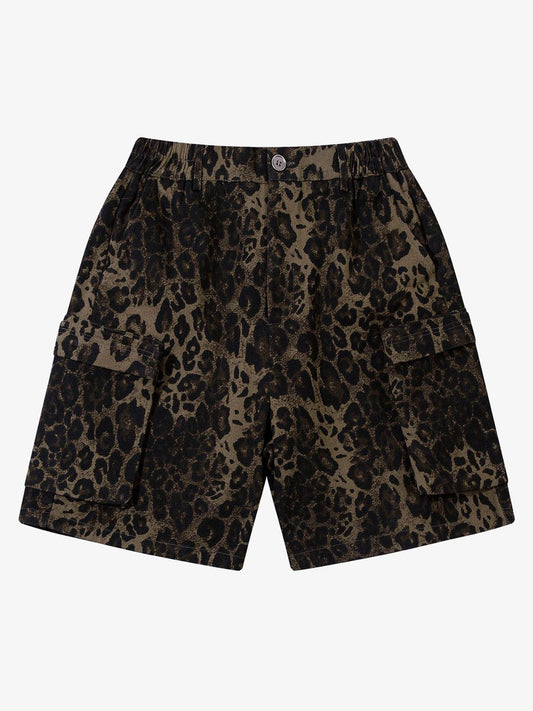 Thesupermade Street Leopard Print Shorts - 2021 