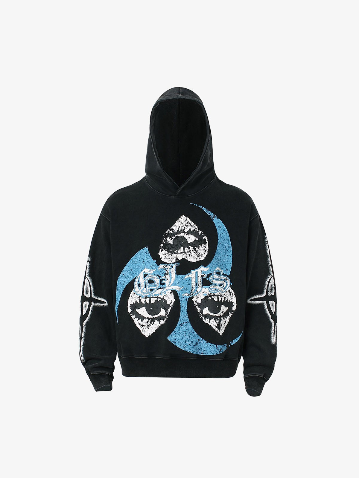 Thesupermade Triple Eye Graphic Hoodies 