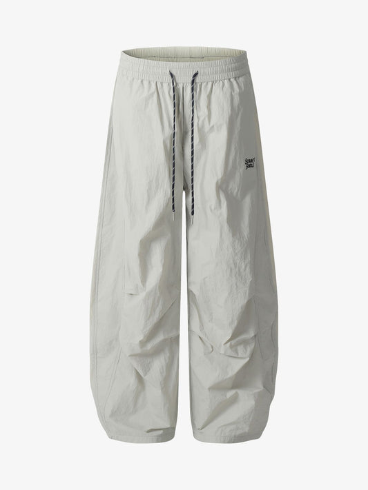 Retro Outdoor Sports Paratrooper Barrel Pants 