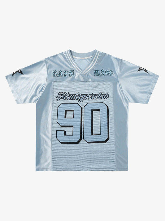 NO.90 Jersey V-Neck T-Shirt 