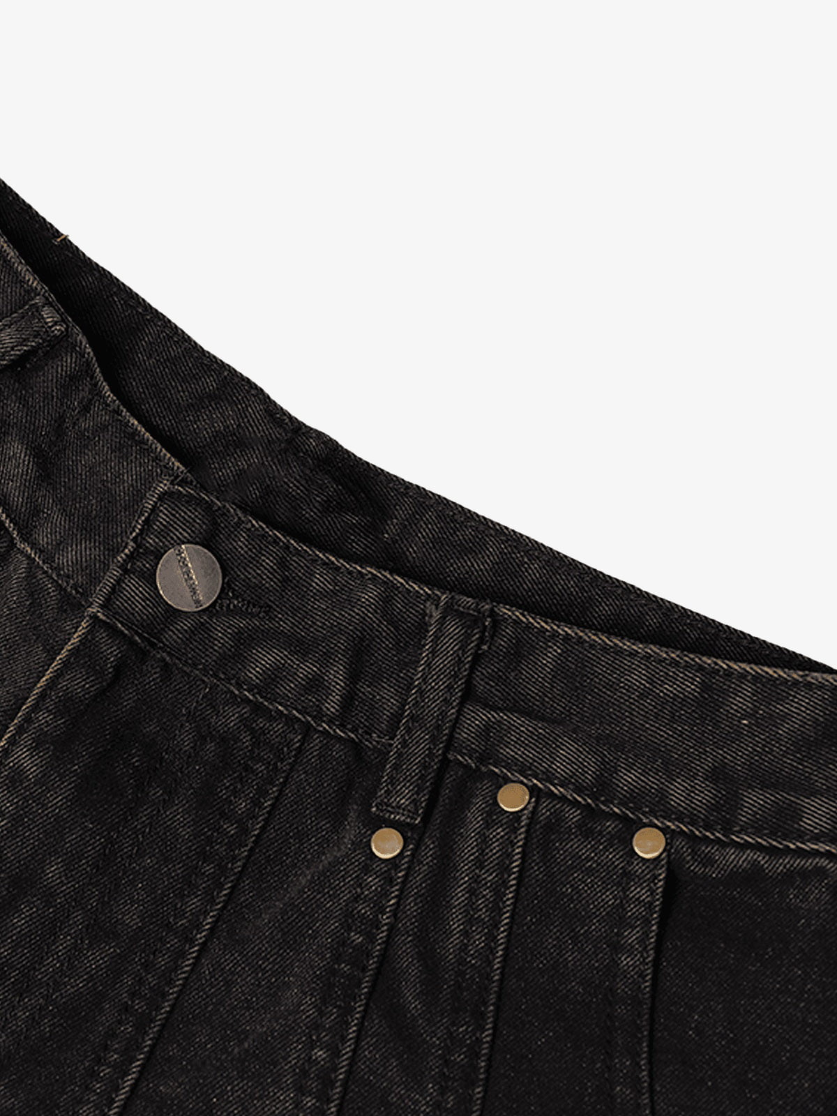 Thesupermade High Street Washed Distressed Denim Shorts 