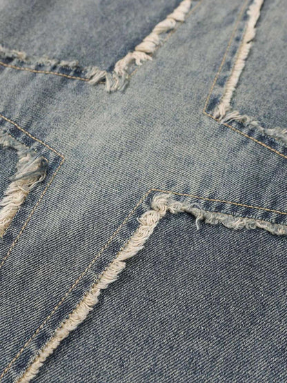 High Street Star Washed Jeans - 2150 