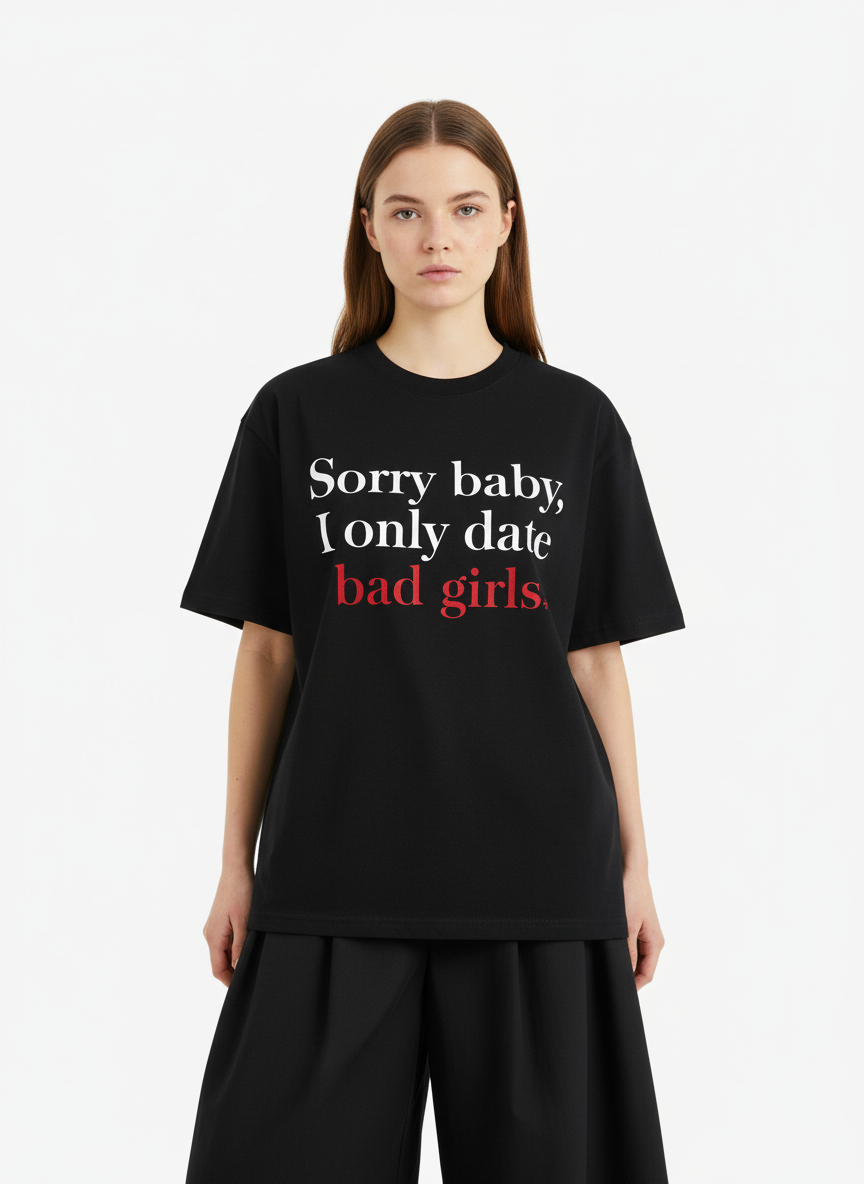 Thesupermade Fun Slogan Print T-shirt - 1799