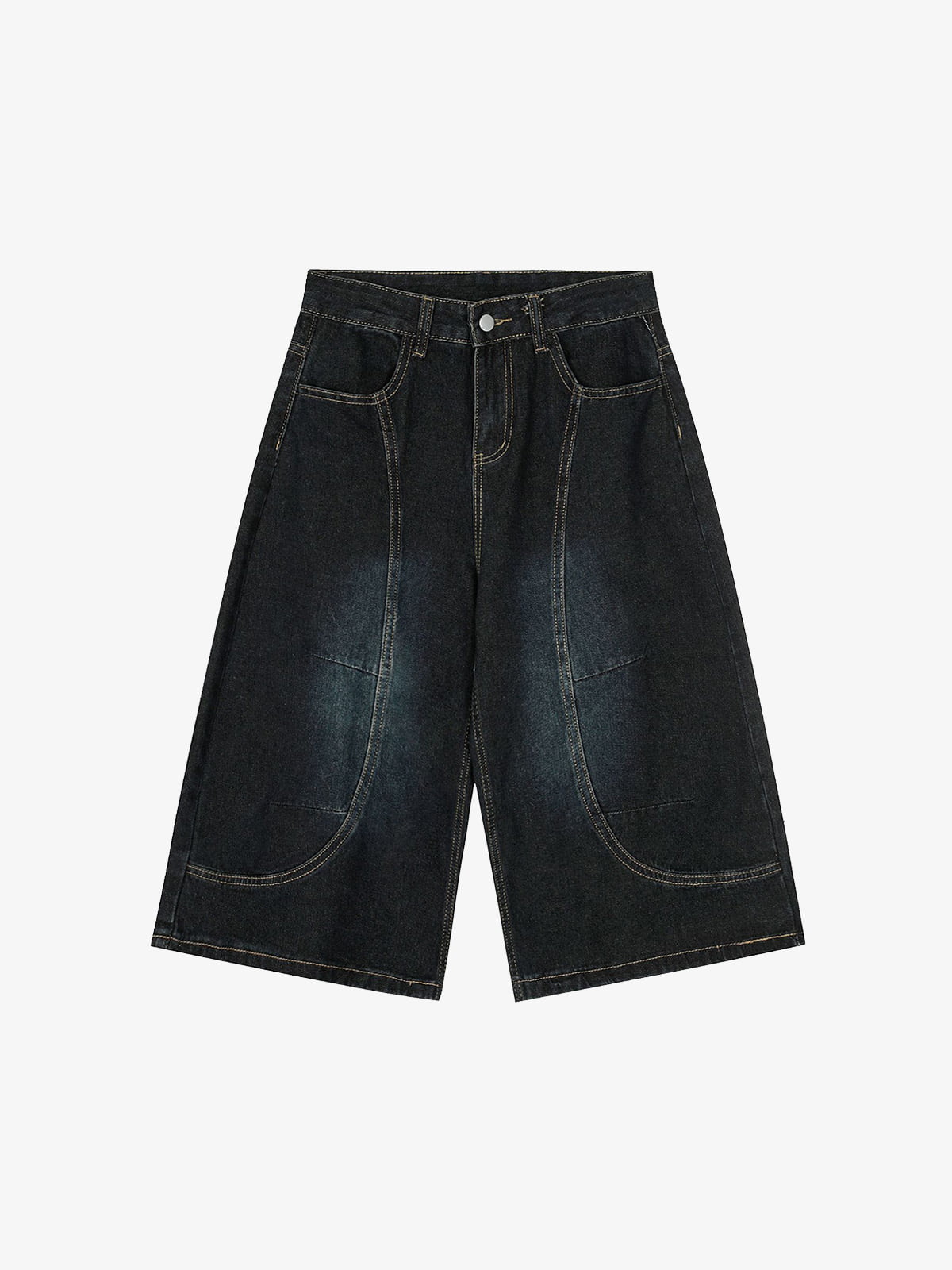 Cleanfit Stitched Barrel Jorts 