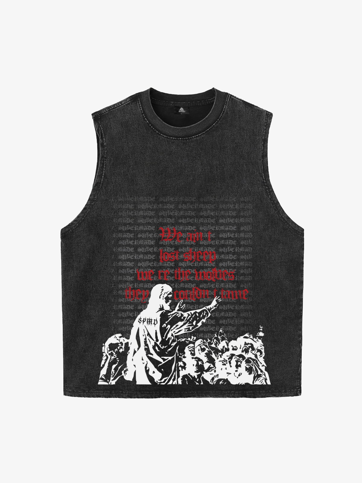 Original Saint Slogan Graphic Vest 