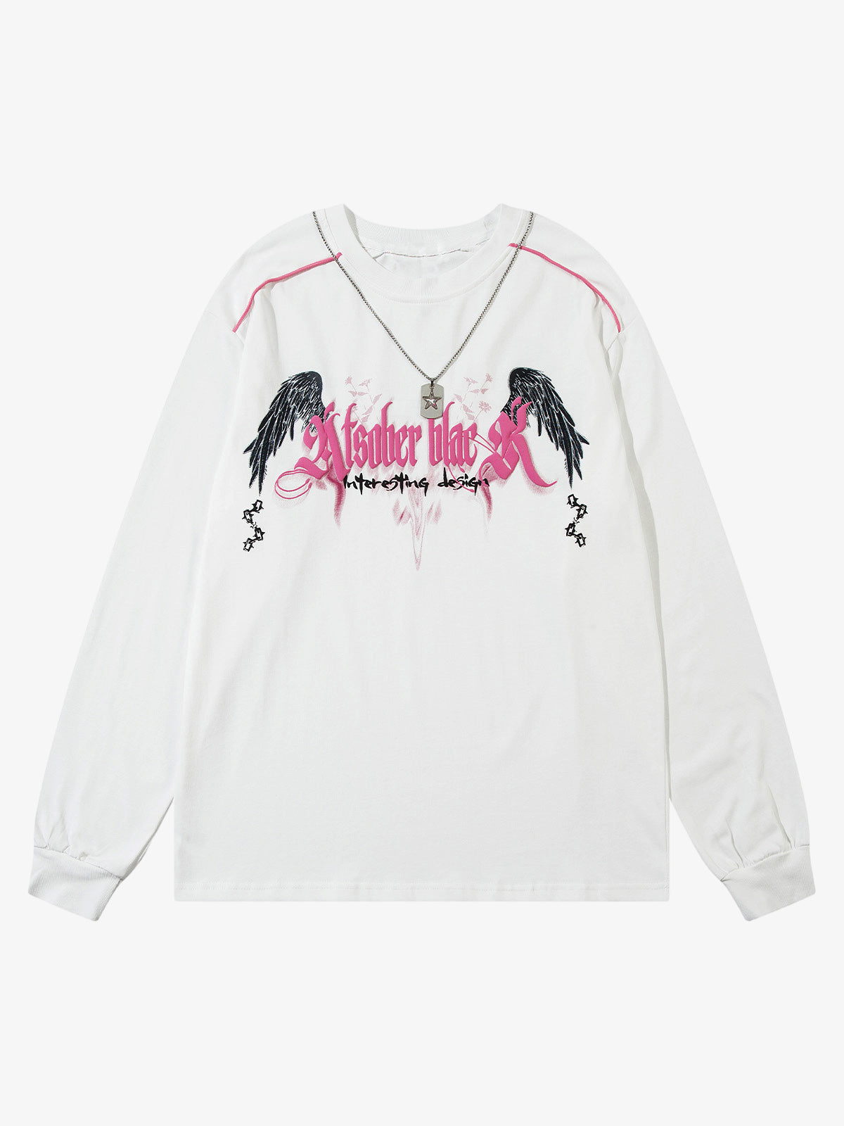 Thesupermade Star Chain Long Sleeve T-shirt 