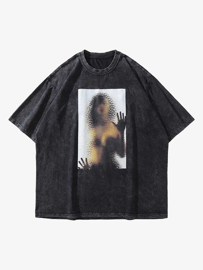 Thesupermade American Hip-hop Women's Printed T-shirt 