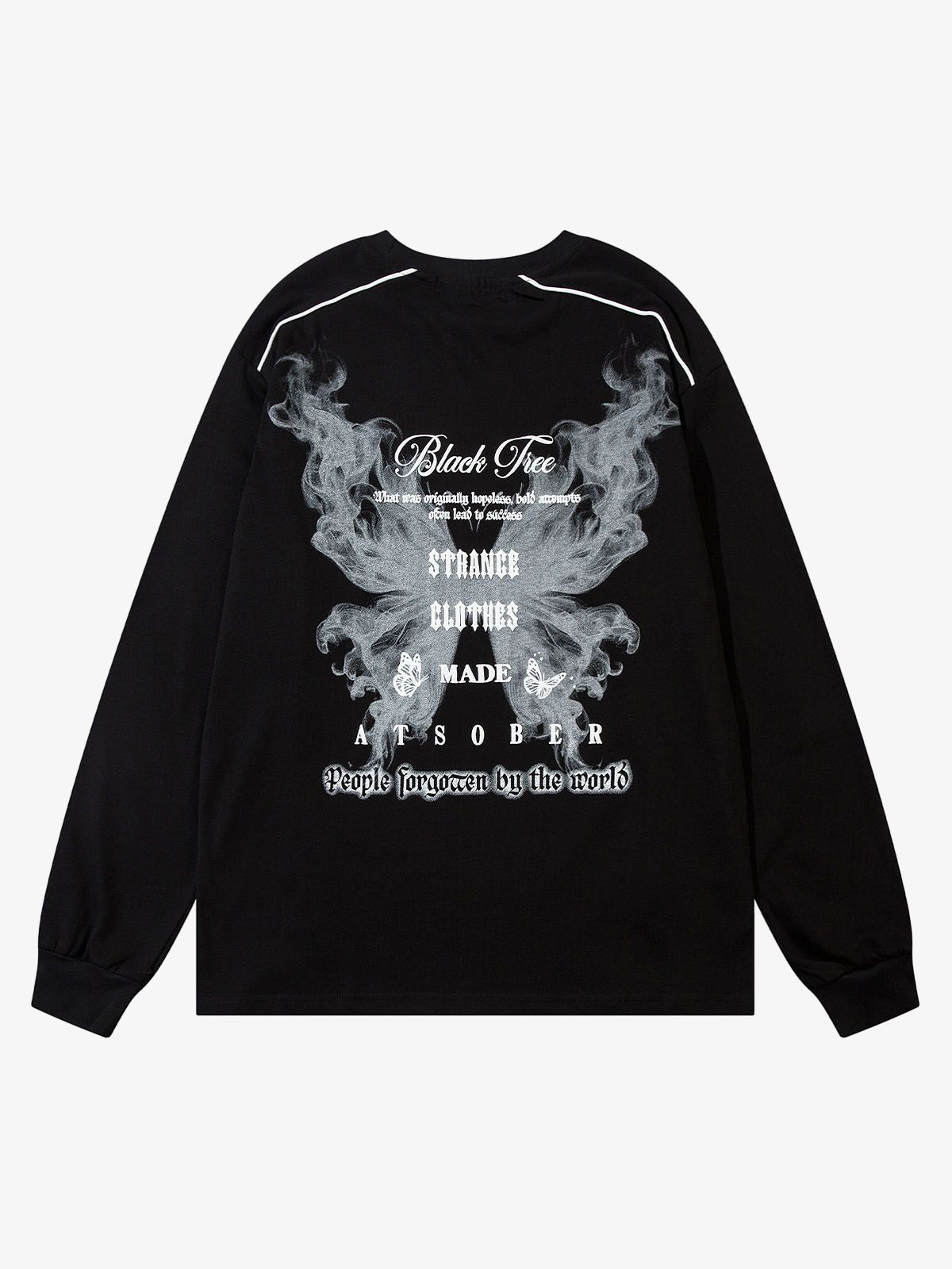 Thesupermade Star Chain Butterfly Long Sleeve T-shirt 