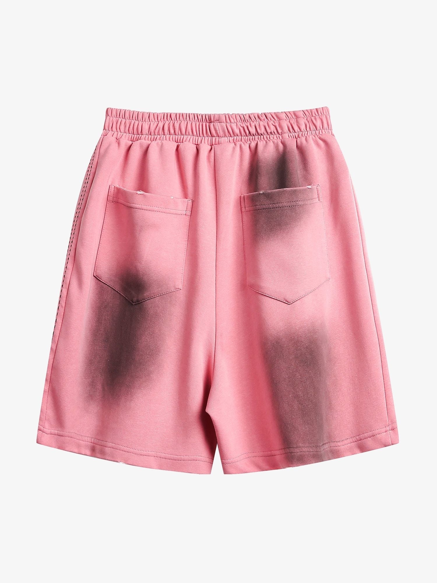 Thesupermade American Retro Spray Paint Casual Shorts 
