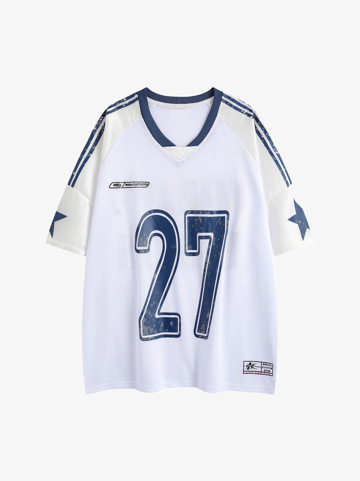 Oversized NO. 27 Sports Jersey T-Shirt 