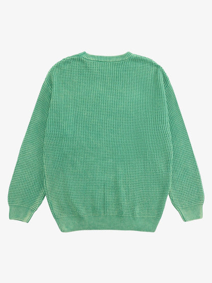 Retro Washed Old Label Sweater 