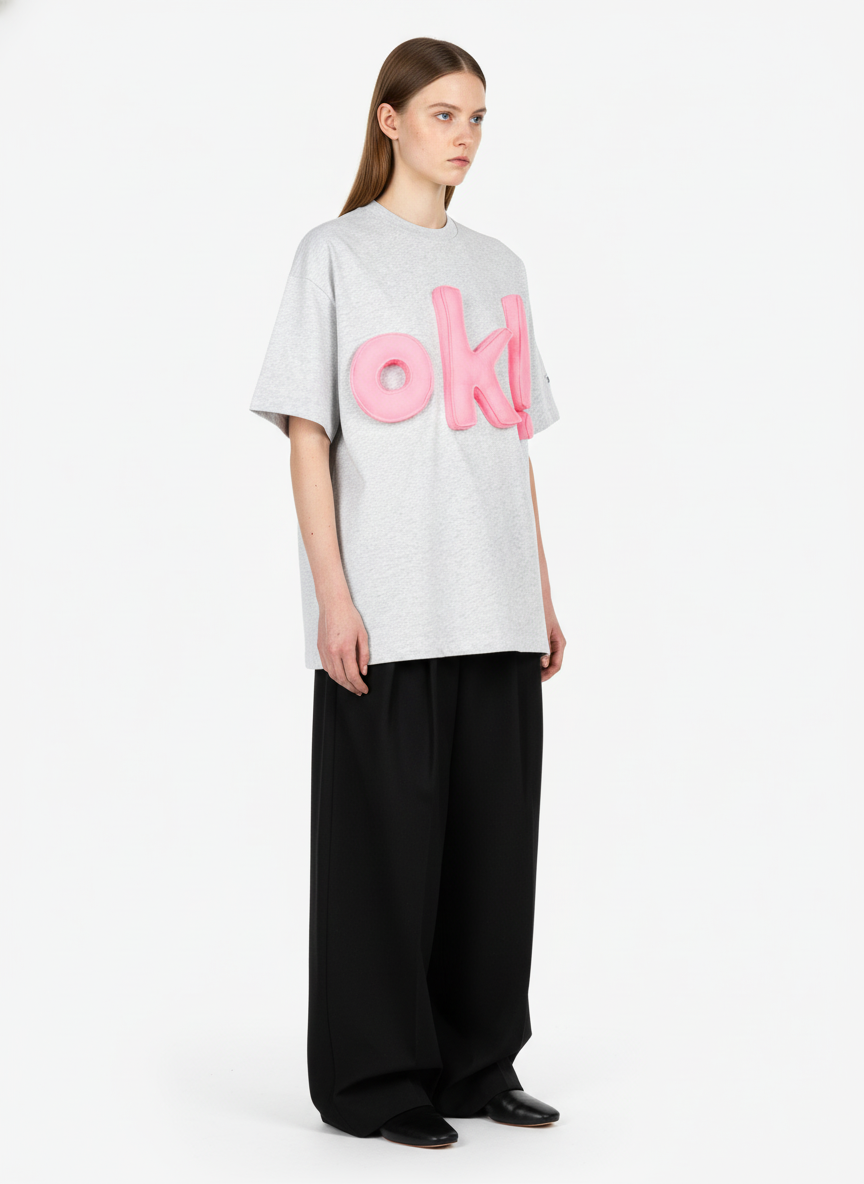 Fun "OK!" Graphic T-Shirt