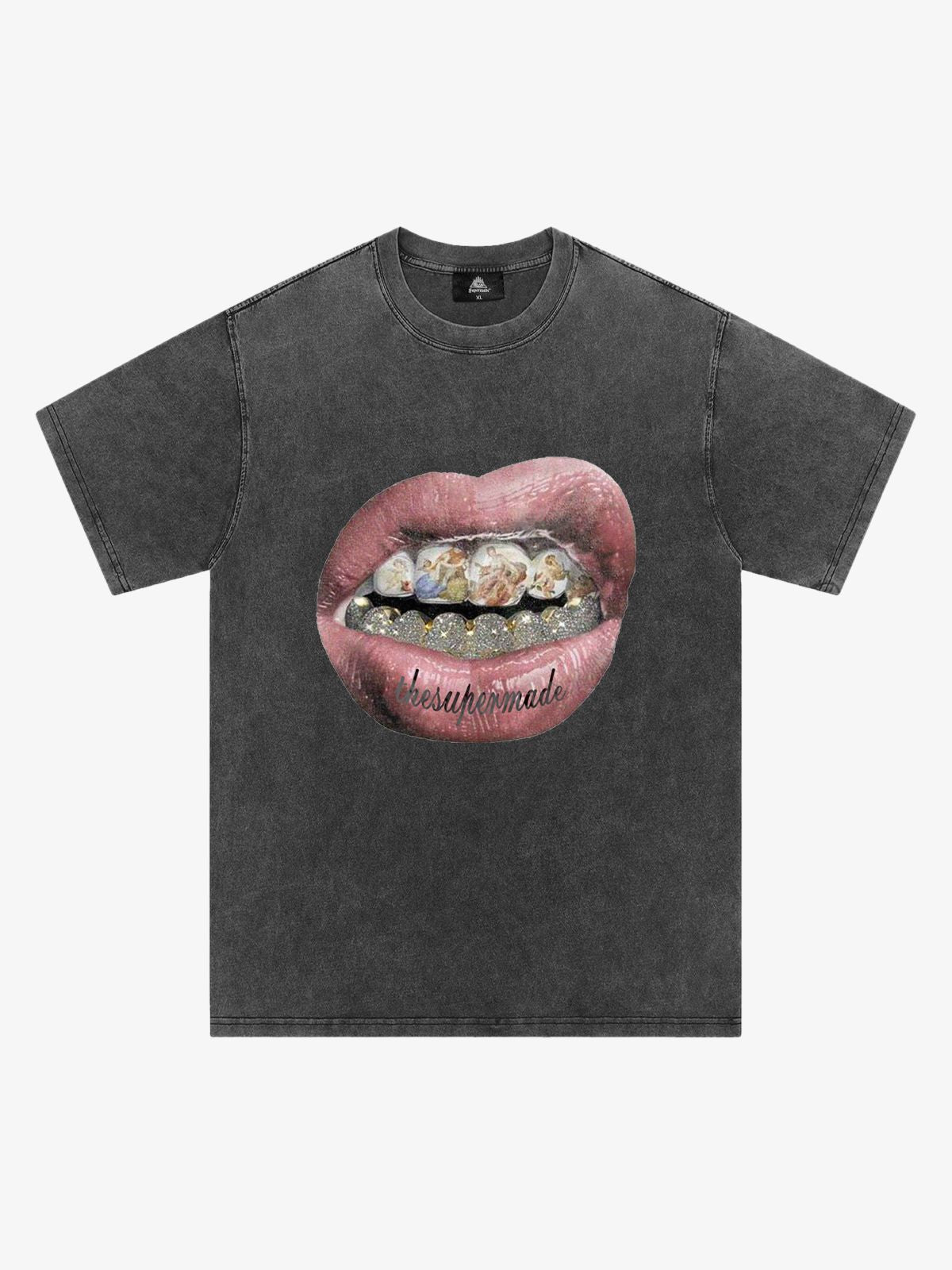 Artistic Lips Graphic T-Shirt 