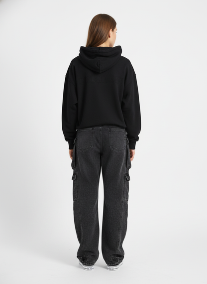 Thesupermade Street Stitching Multi-Pocket Workwear Washed Jeans - 2209