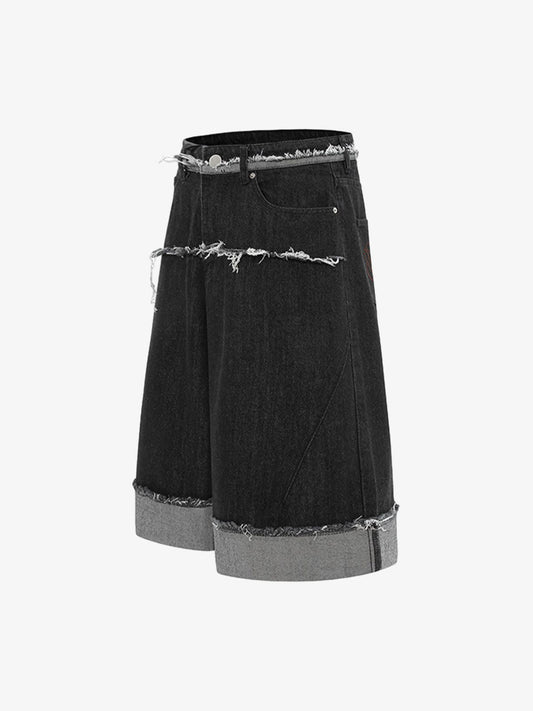 Cleanfit Raw Edge Denim Short 